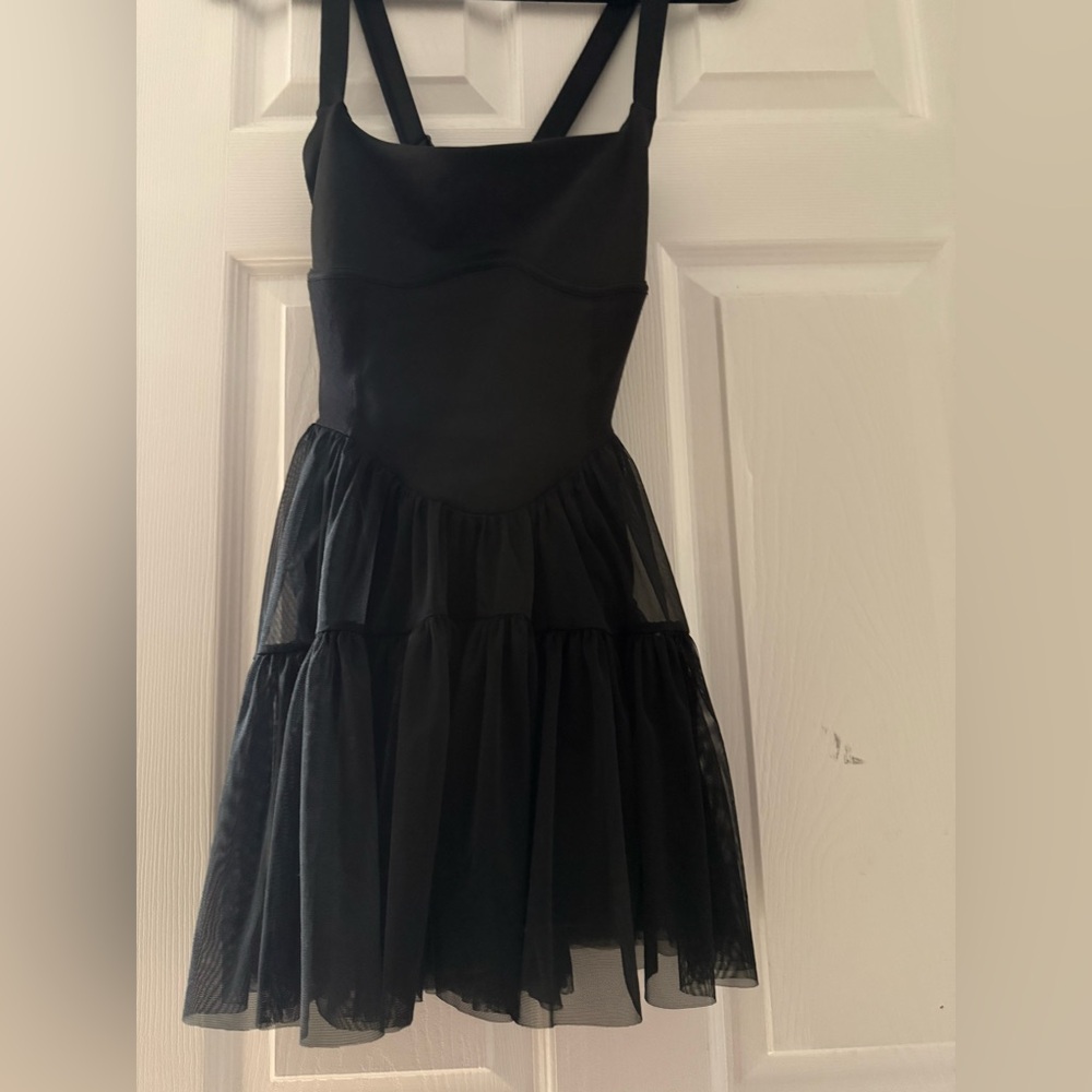 POPFLEX Corset Pirouette Dress - Black - Small